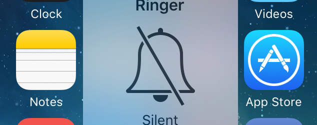 Smartphone ringer icon